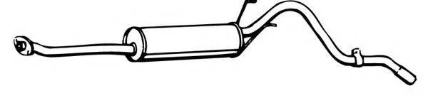 Глушник вихлопних газів кінцевий