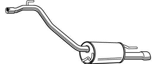 Глушник вихлопних газів кінцевий