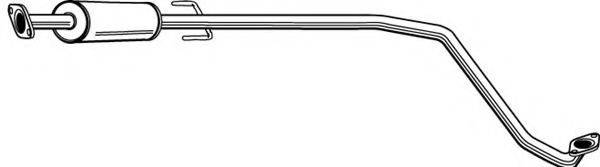 Середній глушник вихлопних газів