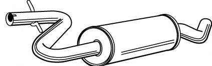 Середній глушник вихлопних газів