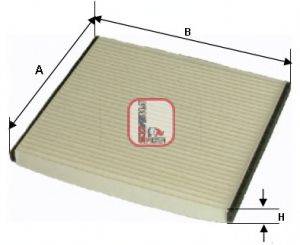 Фільтр, повітря у внутрішньому просторі