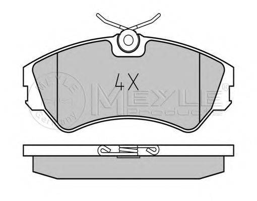 Комплект гальмівних колодок, дискове гальмо