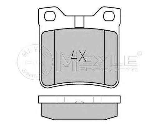 Комплект гальмівних колодок, дискове гальмо