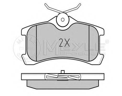 Комплект гальмівних колодок, дискове гальмо