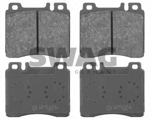 Комплект гальмівних колодок, дискове гальмо