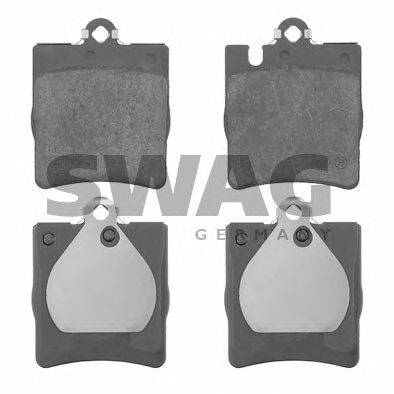 Комплект гальмівних колодок, дискове гальмо