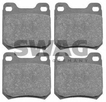 Комплект гальмівних колодок, дискове гальмо