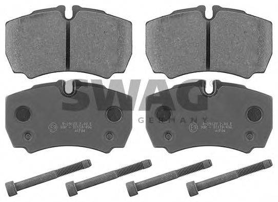 Комплект гальмівних колодок, дискове гальмо