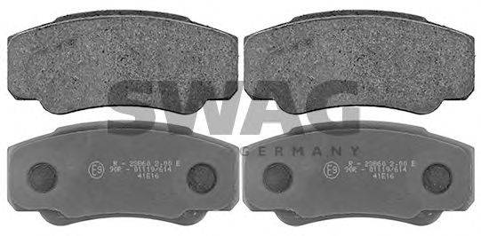 Комплект гальмівних колодок, дискове гальмо