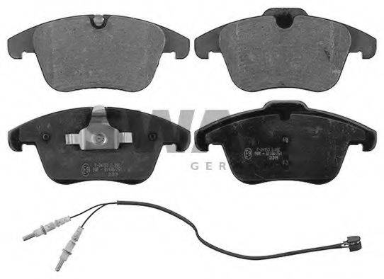 Комплект гальмівних колодок, дискове гальмо