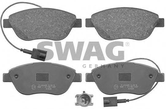 Комплект гальмівних колодок, дискове гальмо