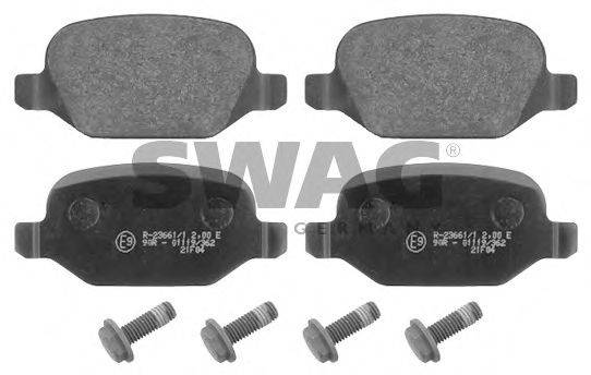 Комплект гальмівних колодок, дискове гальмо