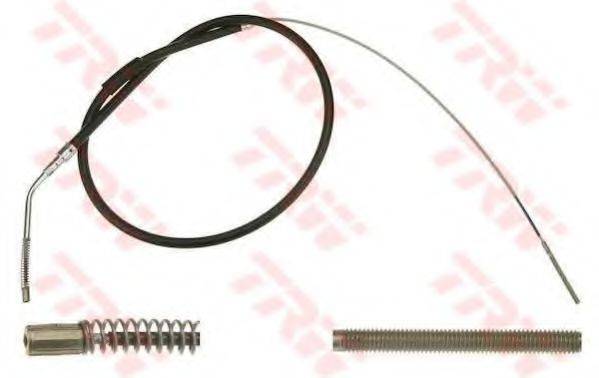 Трос, стоянкова гальмівна система