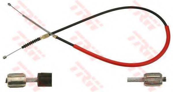 Трос, стоянкова гальмівна система