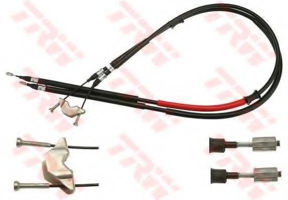 Трос, стоянкова гальмівна система