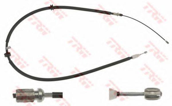 Трос, стоянкова гальмівна система