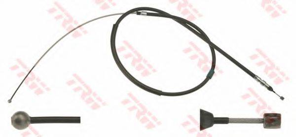 Трос, стоянкова гальмівна система