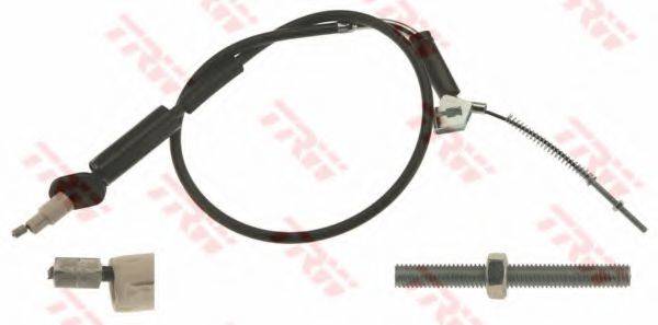 Трос, стоянкова гальмівна система