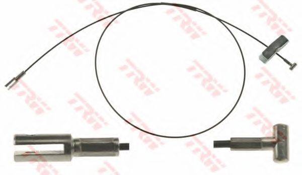 Трос, стоянкова гальмівна система