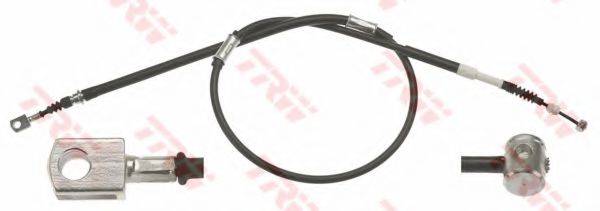 Трос, стоянкова гальмівна система