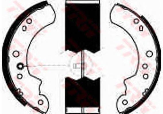 Комплект гальмівних колодок