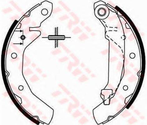 Комплект гальмівних колодок