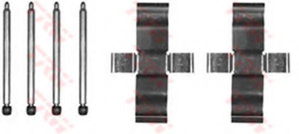 Комплектуючі, колодки дискового гальма