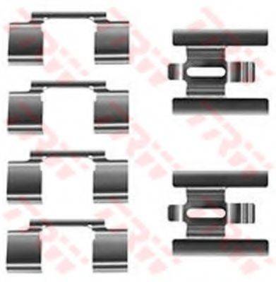 Комплектуючі, колодки дискового гальма