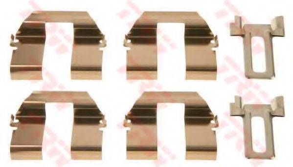 Комплектуючі, колодки дискового гальма