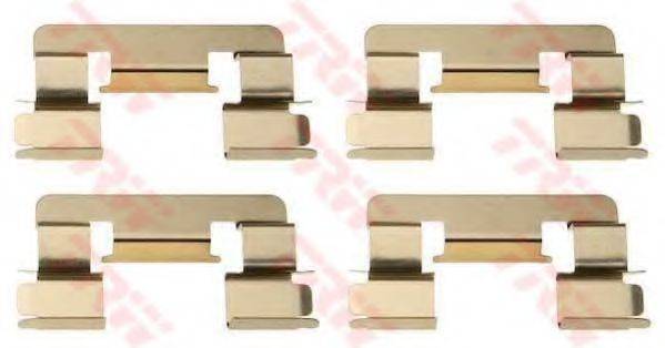 Комплектуючі, колодки дискового гальма