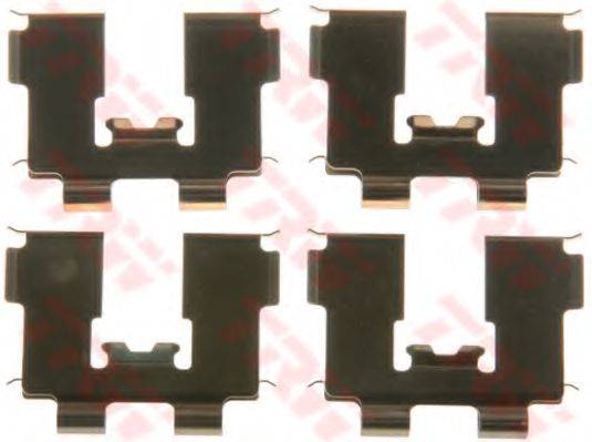 Комплектуючі, колодки дискового гальма