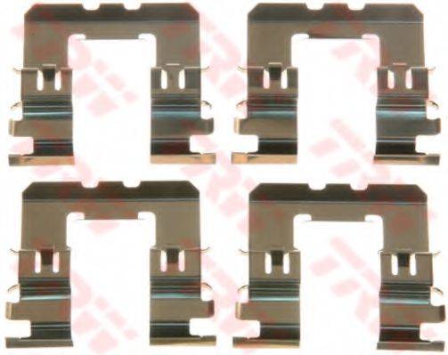 Комплектуючі, колодки дискового гальма