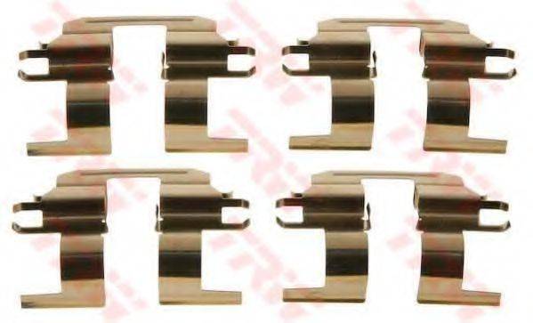 Комплектуючі, колодки дискового гальма