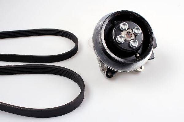 Водяний насос + комплект потічкових ременів