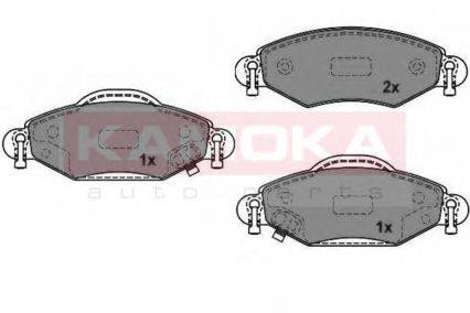 Комплект гальмівних колодок, дискове гальмо