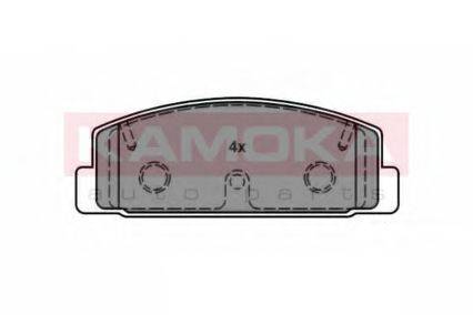 Комплект гальмівних колодок, дискове гальмо