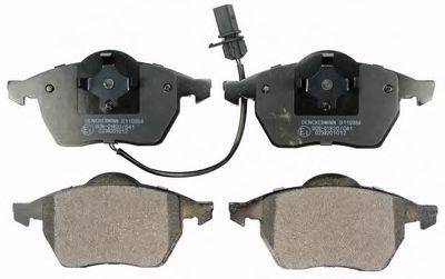 Комплект гальмівних колодок, дискове гальмо