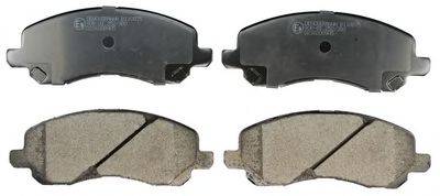 Комплект гальмівних колодок, дискове гальмо