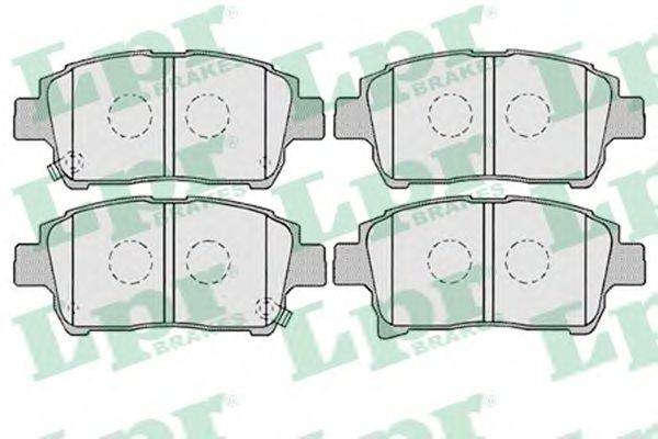 Комплект гальмівних колодок, дискове гальмо