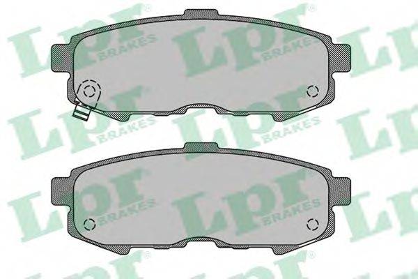 Комплект гальмівних колодок, дискове гальмо