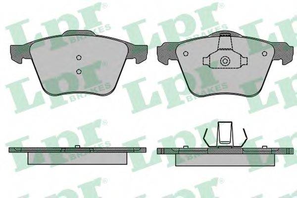 Комплект гальмівних колодок, дискове гальмо