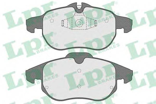 Комплект гальмівних колодок, дискове гальмо