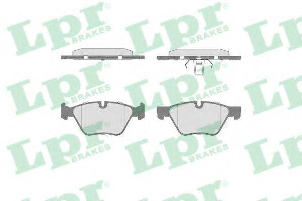 Комплект гальмівних колодок, дискове гальмо