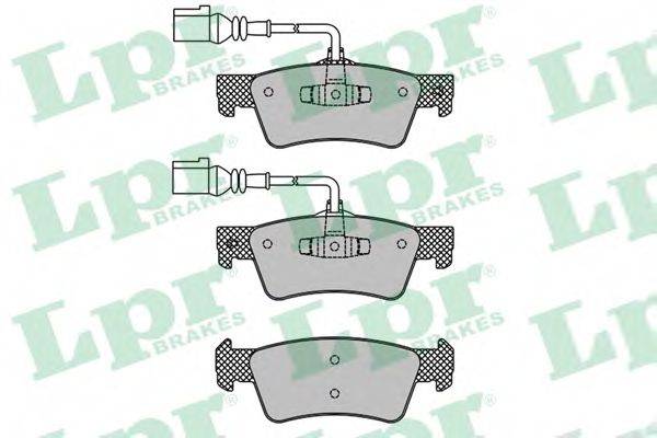 Комплект гальмівних колодок, дискове гальмо