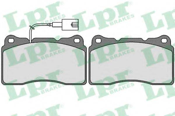 Комплект гальмівних колодок, дискове гальмо