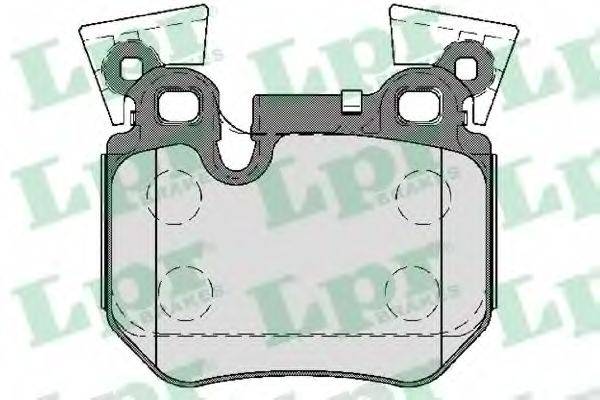 Комплект гальмівних колодок, дискове гальмо