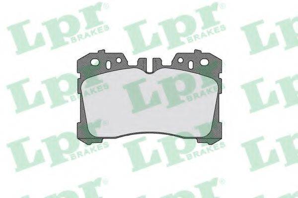 Комплект гальмівних колодок, дискове гальмо