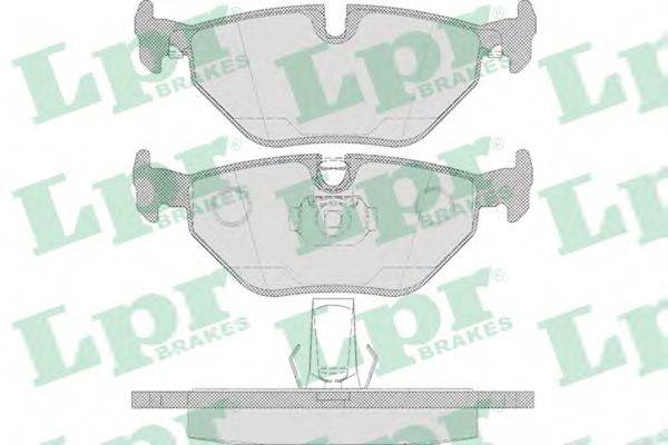 Комплект гальмівних колодок, дискове гальмо