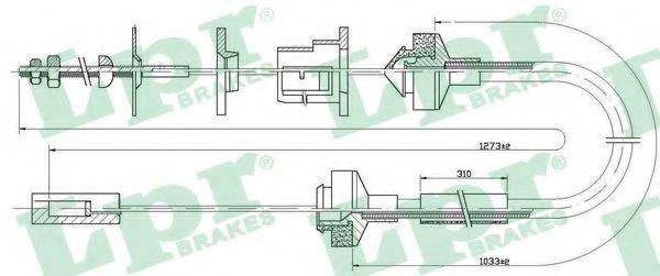 Трос, управління зчепленням