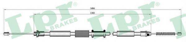 Трос, стоянкова гальмівна система